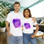 Tiktok T-shirt Art – Unisex Heavy Cotton Tee – AI Tiktok