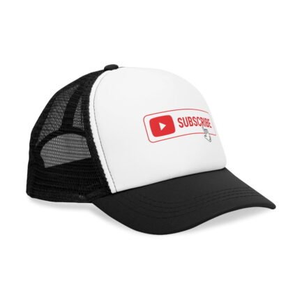 - Youtube Subscribe ME Mesh Cap - Red, Black, Pink, Blue - NoowAI Shop
