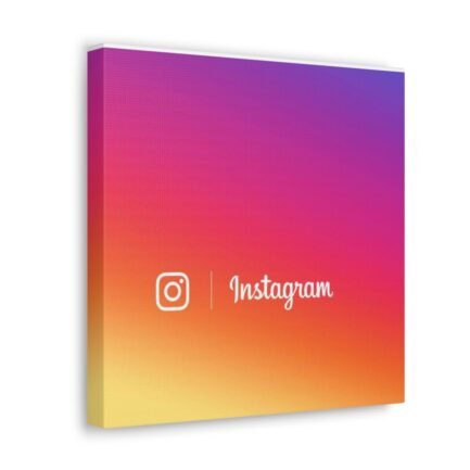 - Instagram Canvas Gallery Wraps - Gradient Canvas with Instagram style - NoowAI Shop