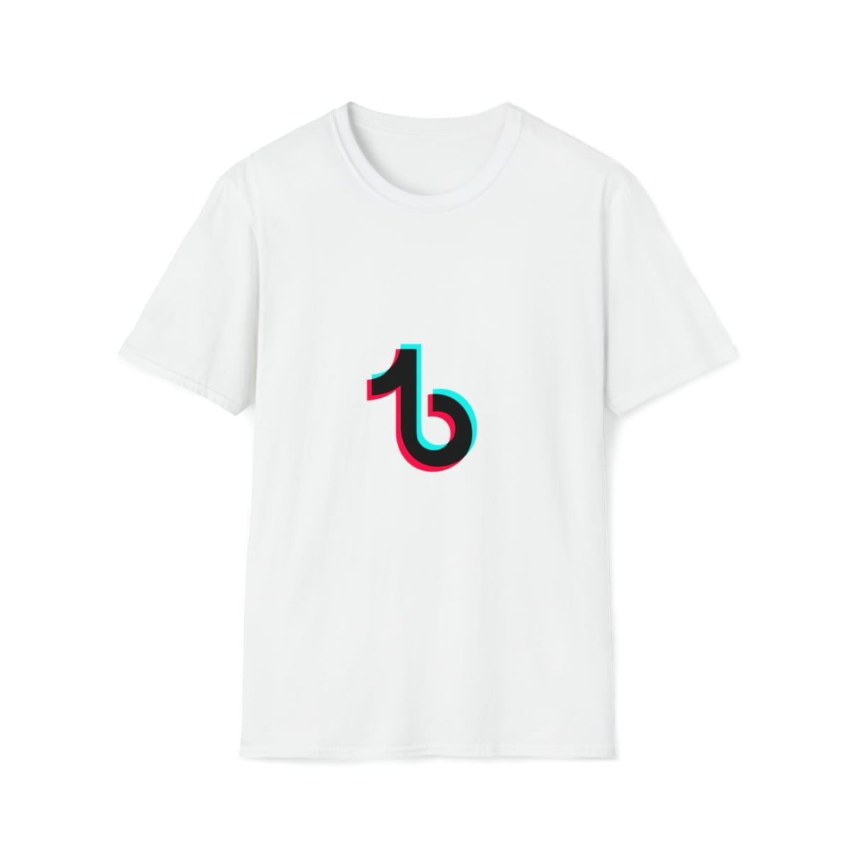 - Tiktok T-shirt - Softstyle T-Shirt with Tiktok Logo - NoowAI Shop