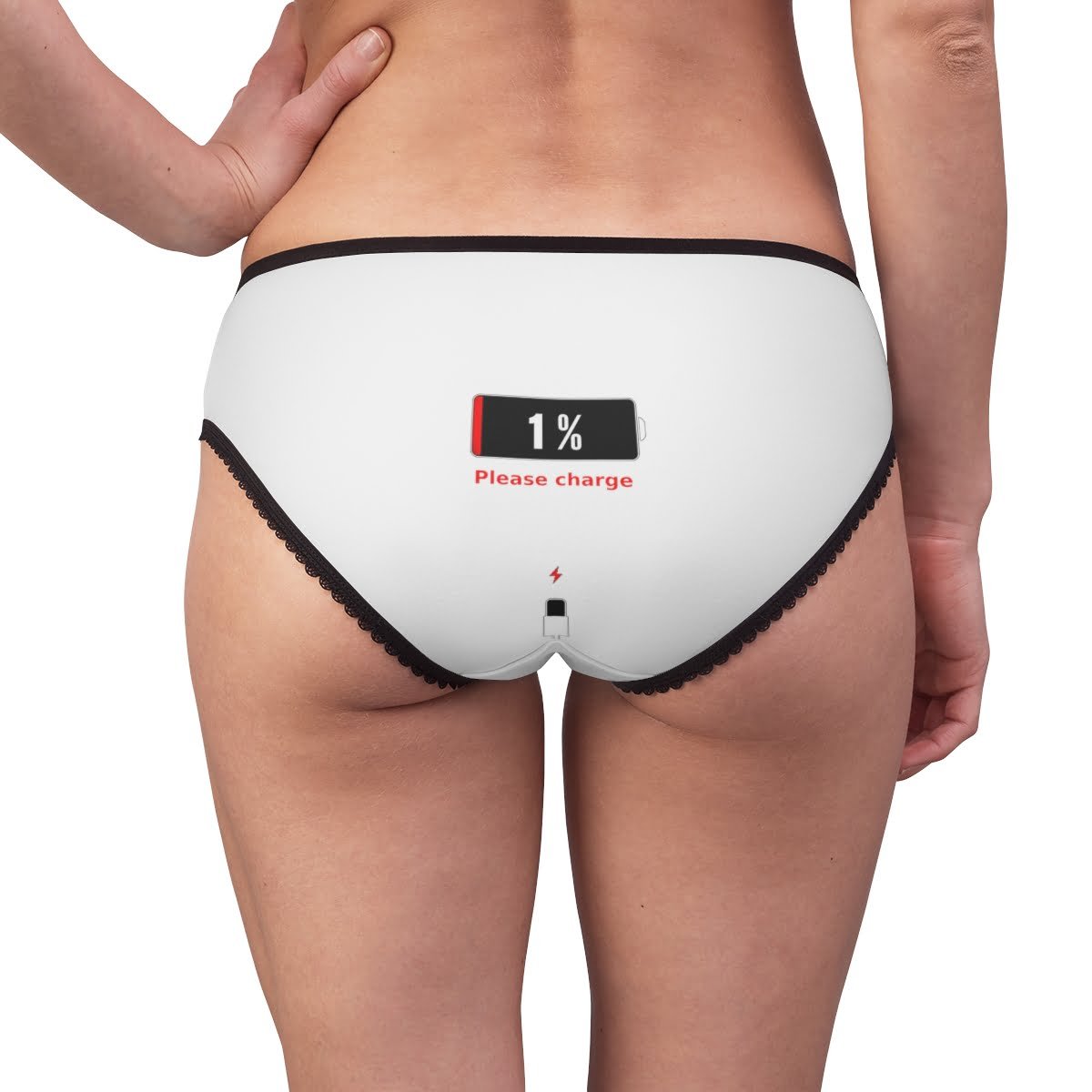 - Please Charge ME Women's Briefs: Comfort, Style, and Creative Confidence - NoowAI Shop
