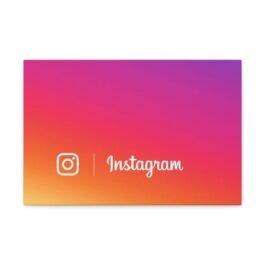 Instagram Canvas Gallery Wraps – Gradient Canvas with Instagram style