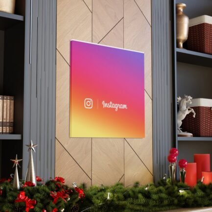 - Instagram Canvas Gallery Wraps - Gradient Canvas with Instagram style - NoowAI Shop