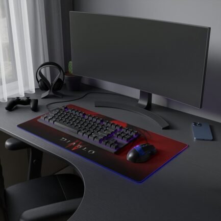 - Diablo IV Led Mouse Pad - LED Gaming Mouse Pad for Diablo IV players - NoowAI Shop
