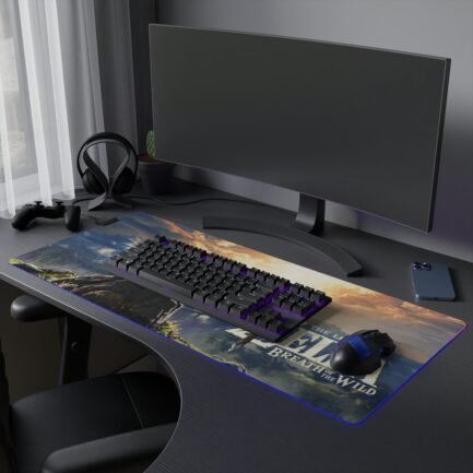 - LED Gaming Mouse Pad - Gamming mouse pad for tears of the kingdom players - NoowAI Shop