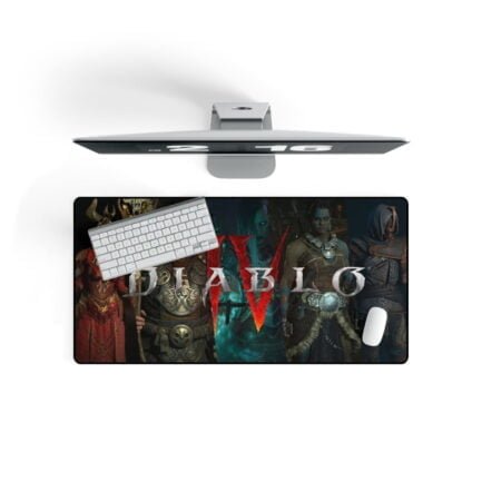 - Diablo 4 charactos Desk Mats - Gamming mouse pad for Diablo IV player - NoowAI Shop