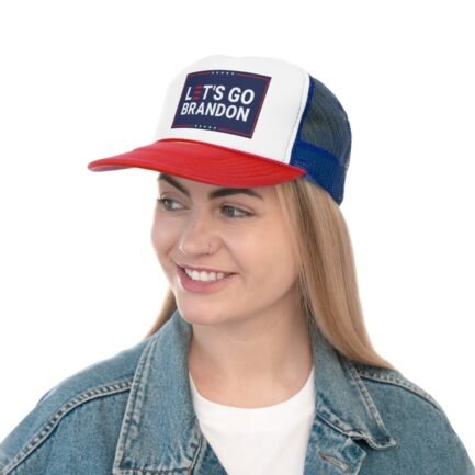 - Let's Go Brandon Hat - Trucker Caps with Let's Go Brandon logo - multi color option - NoowAI Shop