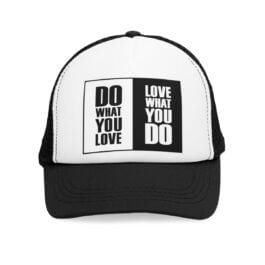 Motivational Mesh Cap – “Do What You Love – Love What You Do”