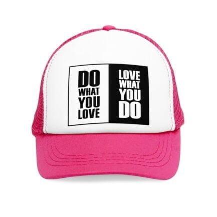 - Motivational Mesh Cap - "Do What You Love - Love What You Do" - NoowAI Shop