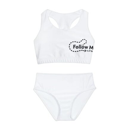 - Please Charge ME Girls Two Piece Swimsuit: A Splash of Style and Fun - NoowAI Shop