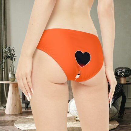 - Charge Me Orange Color Loop Tie Side Bikini Bottom: Add a Pop of Color to Your Swimwear - NoowAI Shop