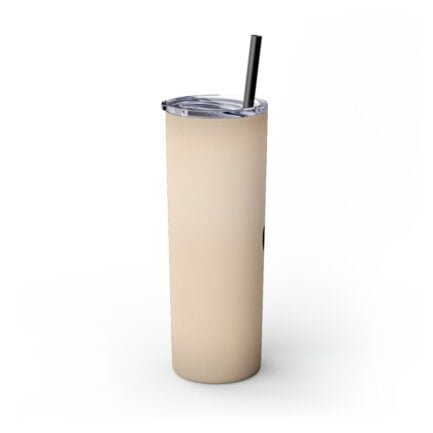 - Apple Bottle - Skinny Tumbler with Straw in Apple Gold Style, 20oz - NoowAI Shop