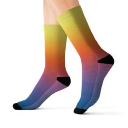 Colorful Socks – Gradient Sublimation Socks