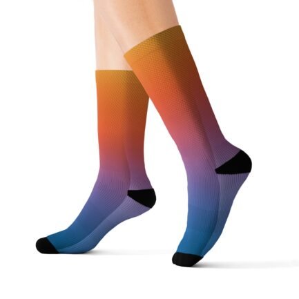 - Colorful Socks - Gradient Sublimation Socks - NoowAI Shop