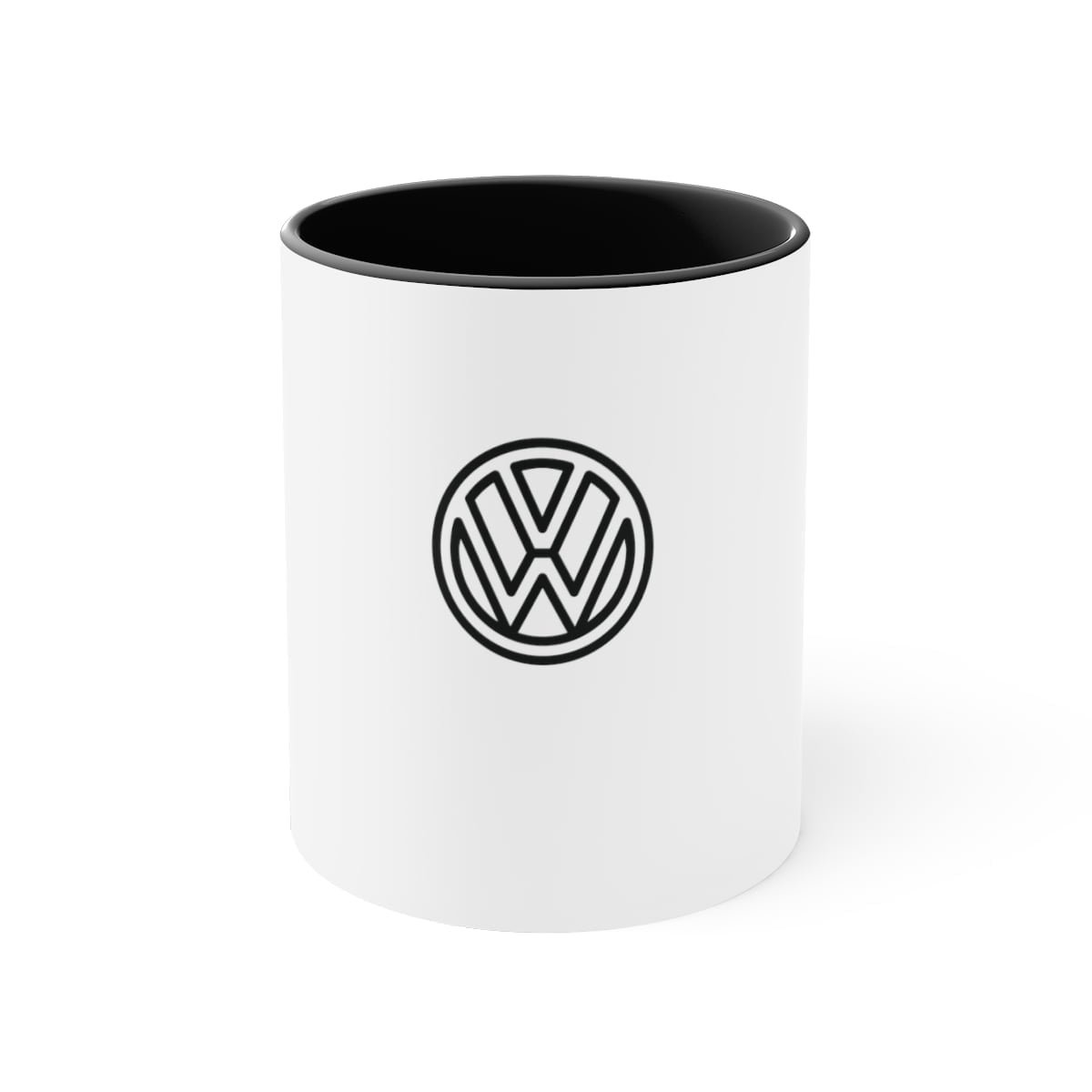 - Volkswagen Mug - Accent Coffee Mug with Volkswagen logo, 11oz - NoowAI Shop