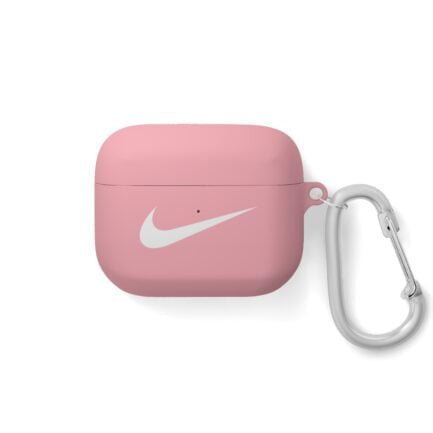 - AirPods and AirPods Case Cover Nike (White Nike Logo) - Black, Mint, Navy, Pink BG. - NoowAI Shop