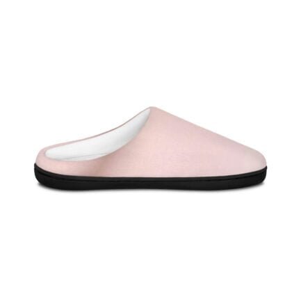 - Apple Slippers (Rosy Pink) - Indoor Slippers with Apple logo in Rosy Pink style. - NoowAI Shop