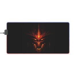 Diablo IV mouse pad –  LED Gaming Mouse Pad with 4k Diablo IV wallpaper.