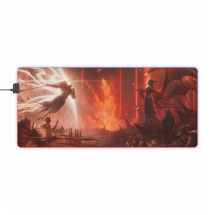 - Diablo IV Mouse Pad - LED Gaming Mouse Pad diablo 4 inarius lilith & the knights - NoowAI Shop