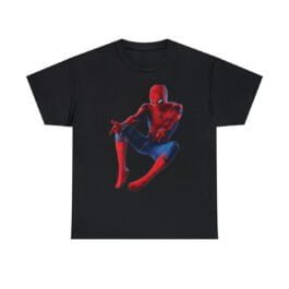 Spiderman T-shirt Unisex Heavy Cotton Tee, 12 colors option