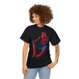 Spiderman T-shirt Unisex Heavy Cotton Tee, 12 colors option