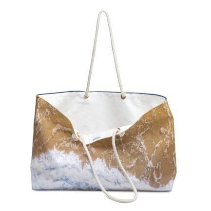 - Blue Ocean wave sand Bag - Weekender Bag - NoowAI Shop