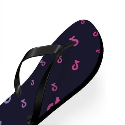 - TikTok Flip Flops: TikTok Pattern Background Flip Flops - NoowAI Shop