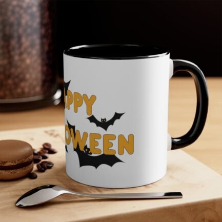 - Happy Halloween Accent Coffee Mug - NoowAI Shop