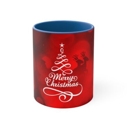 - Merry Christmas Accent Coffee Mug, 11oz. - NoowAI Shop