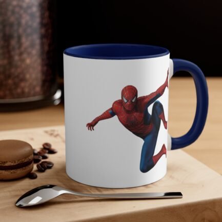 - Spiderman Mug - Accent Coffee Mug with 2 spiderman, 11oz - NoowAI Shop