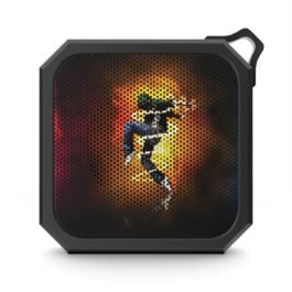 Blackwater Outdoor Bluetooth Speaker Man Dancing in Fire Art