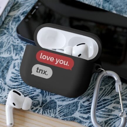 - AirPods and AirPods Pro Case Cover Love is Love, Love You text - NoowAI Shop