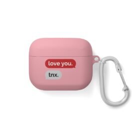 AirPods and AirPods Pro Case Cover Love is Love, Love You text