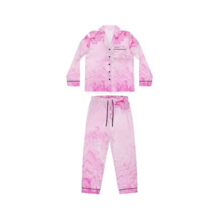 - Pink Women's Satin Pajamas - NoowAI Shop