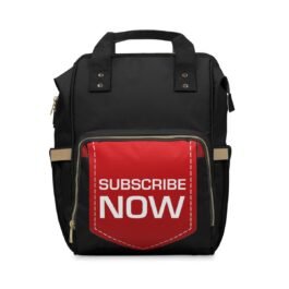 Subscribe NOW Backpack: The Ultimate Multifunctional Diaper Companion