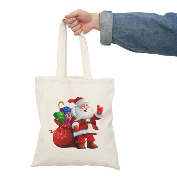 - Christmas Natural Tote Bag, Santa claus bag - NoowAI Shop