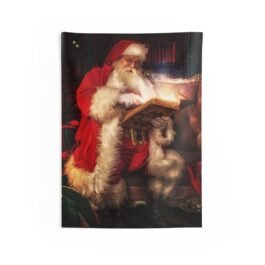 Santa Claus Christmas Indoor Wall Tapestries, Multi size