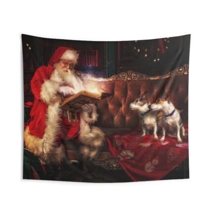 - Santa Claus Christmas Indoor Wall Tapestries, Multi size - NoowAI Shop
