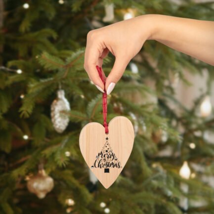 - Merry christmas Wooden Ornaments - NoowAI Shop