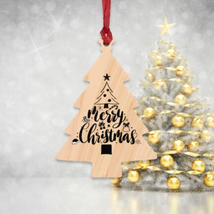 - Merry christmas Wooden Ornaments - NoowAI Shop