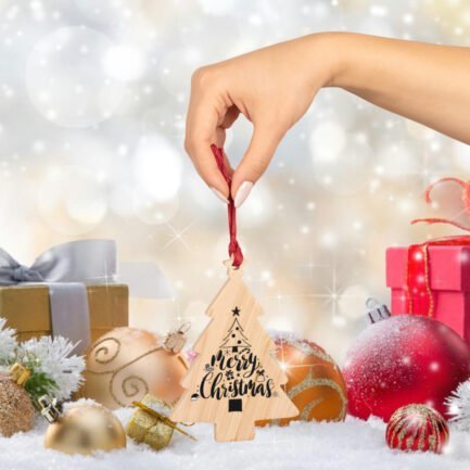 - Merry christmas Wooden Ornaments - NoowAI Shop