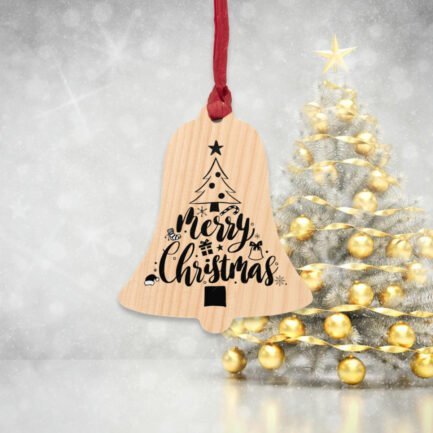 - Merry christmas Wooden Ornaments - NoowAI Shop