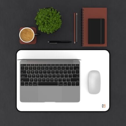 - White Desk Mat: Personalize Your Workspace with Style and Functionality - NoowAI Shop