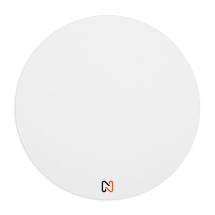- White Mouse Pad: Round & Rectangle Shapes - NoowAI Shop