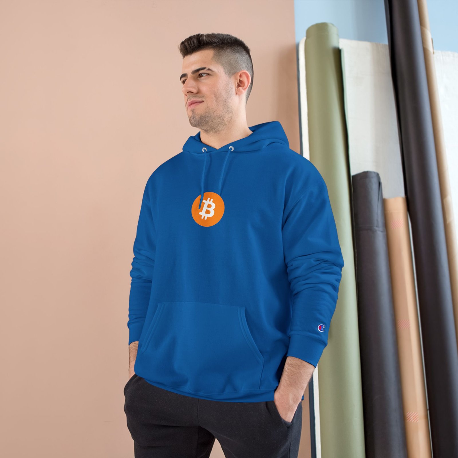 - Bitcoin Champion Hoodie - Cozy Cryptocurrency Sweatshirt - NoowAI Shop Bitcoin Champion Hoodie - Cozy Cryptocurrency Sweatshirt - Image 19