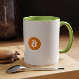Bitcoin Accent Coffee Mug – 11oz & 15oz