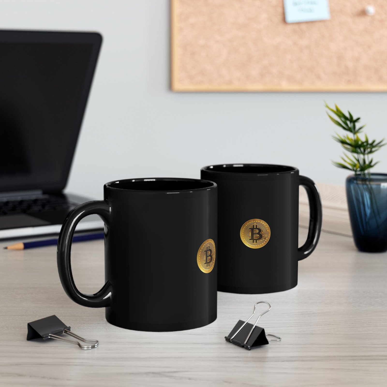 - Bitcoin Coffee Mug (golden BTC color) – Black Ceramic Crypto Coin Mug (11oz, 15oz) - NoowAI Shop Bitcoin Coffee Mug (golden BTC color) – Black Ceramic Crypto Coin Mug (11oz, 15oz) - Image 7