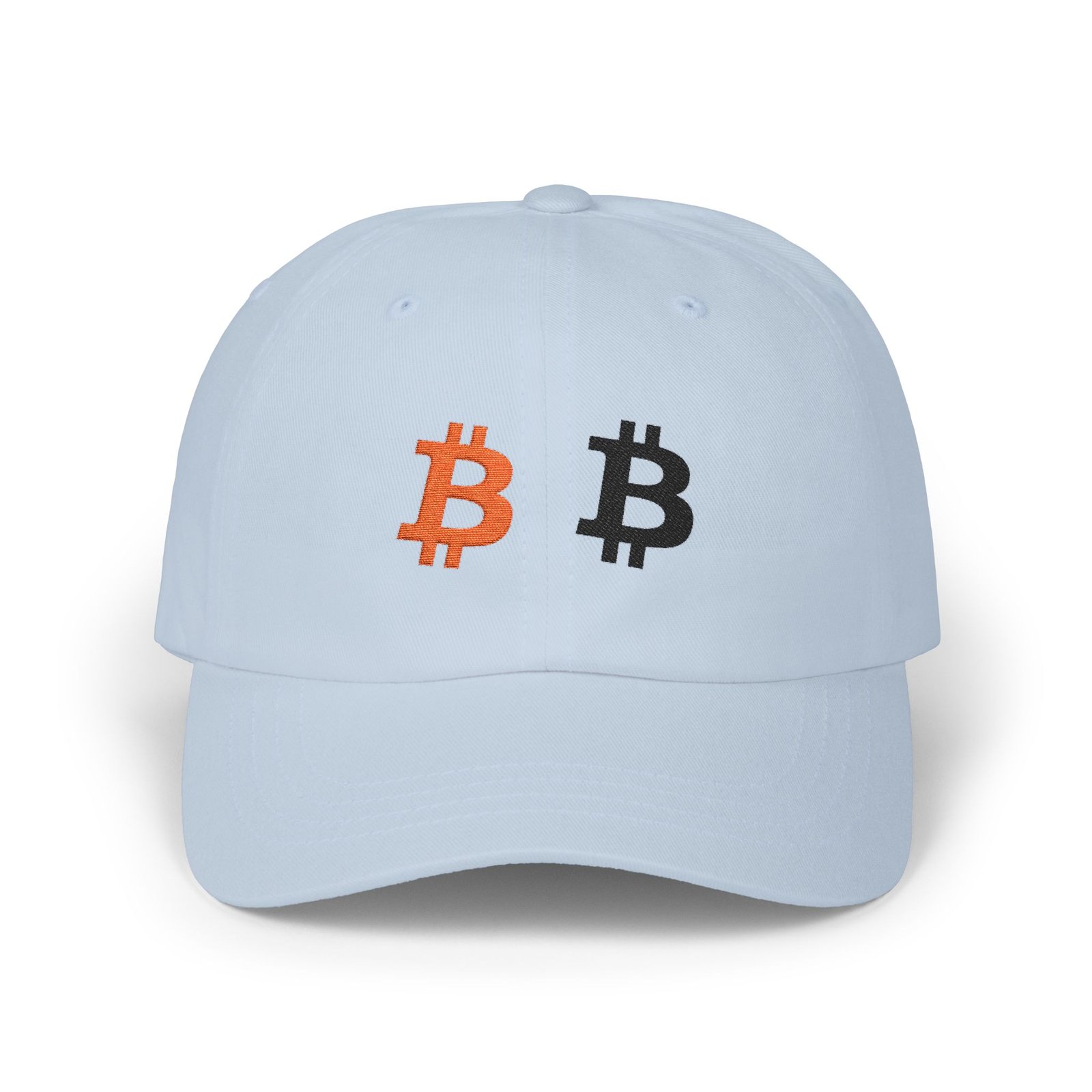 - Bitcoin Dual Logo Dad Cap — Crypto Embroidered Baseball Hat - NoowAI Shop Bitcoin Dual Logo Dad Cap — Crypto Embroidered Baseball Hat - Image 31