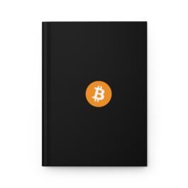Bitcoin Hardcover Journal – Ideal for Crypto Enthusiasts
