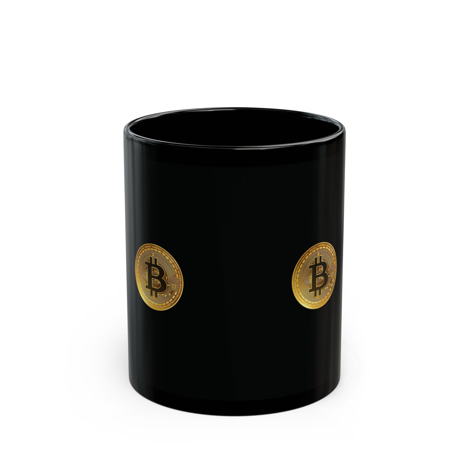 - Bitcoin Coffee Mug (golden BTC color) – Black Ceramic Crypto Coin Mug (11oz, 15oz) - NoowAI Shop Bitcoin Coffee Mug (golden BTC color) – Black Ceramic Crypto Coin Mug (11oz, 15oz) - Image 2